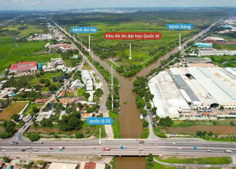 Hiện trạng vị trí Vinhomes Hóc Môn